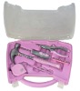 15pcs lady hand tools set in color BMC