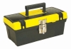 16"(400mm) plastic toolbox, yellow color