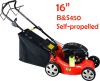 16" B&S450 self-propelled lawn mower