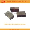 1600mm Xinhua diamond cutting segment for granite (Profesional diamond tools manufactory with ISO9001:2000)