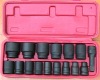 17pcs 1/2" standard air socket set,socket set