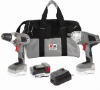18V Cordless Impact Wrench & 18V Cordless Drill Kit