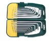 18pcs plastic box hex key wrench set