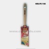 2.5"(63.5mm)LONG BEECH WOOD HANDLE PAINT BRUSH