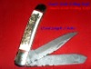 2 Damascus Blade Folding knife