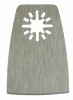 2'' Fluh Cut SS Stright Scraper Blade