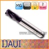 2 Flutes Carbide End Mill with TiAlN Coating