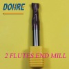 2 flutes tungsten solid carbide end mill/cut tool