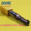 2 flutes tungsten solid carbide square end mill/cut tool