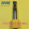 2 flutes tungsten solid carbide square end mill/cut tool