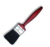 2"trim natural black bristle varnished wooden handle paint brush