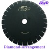 2000+ meters D.O.A granite blade diamond cutting tool