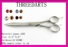 2011 hot sale Japan440c hair scissors