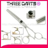2011 new designed rotate 360 degree all directions thinning hair scissor