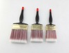 2012!! 2.5'',3'',4''professional tapered synthetic fiber plastic handle paint brush