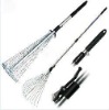 2012 New 15 Tines Telescopic Steel Rake Adjustable Galvanized Rake