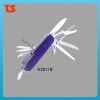 2012 New design multi function novelty pocket LED lighterknife Mountain climbing tools(K3011B)