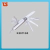 2012 New design multi function novelty pocket LED lighterknife Mountain climbing tools(K3011G3)