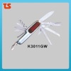 2012 New design multi function novelty pocket LED lighterknife Mountain climbing tools(K3011GW