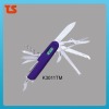 2012 New design multi function novelty pocket LED lighterknife Mountain climbing tools(K3011TM