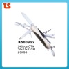 2012 New design multi function novelty pocket knife with LED light K5009G2