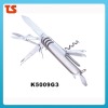 2012 New design multi function novelty pocket knife with LED light K5009G3