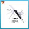 2012 New design multi function novelty pocket knife with LED light K5011G1