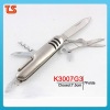 2012 New design multi functiona pocket LED knife K3007G3