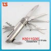 2012 New design multi functiona pocket LED knife K5011G30