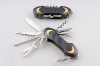 2012 New product red stainless steel multi knife with LED shids multi knife skids knife
