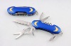 2012 New product: stainless steel multi knife with LED shids multi knife