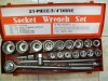 21 piece-3/4"Drive socket wrench set