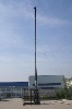 21m pneumatic telescopic masts/military telescopic mast/antenna telescopic mast/mobile light tower