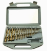21pcs Straight Shank Twist Drill Set