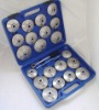 23pcs aluminium cap type oil filter wrench