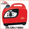 240/120V 1400W digital generator