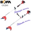 25.4cc gasoline grass trimmer/brush cutter/garden tools