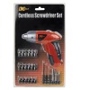 26pc 4.8V Cordless Screwdriver Set