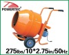 275lbs 10*2.75in 50Hz concrete mixer