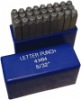 27pc 4mm Steel Letter Punche Stampe Set