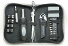 28pcs home owner's tool set canvas bag tool kit