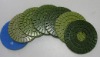 3'' 4'' Resin floor polishing pad dry and wet 5"(dia.125mm) x 4mm Diamond Grinding and Polishing Pads for Concrete Floor--CORC