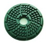 3.5" x 8mm green dry and wet Diamond Grinding and Polishing Pads for Concrete Floor Resin floor polishing pad--CORD
