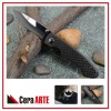 3.75" ceramic folding knife (mirror polished blade with Kevlar Carbon Fiber/stainless steel liner handle)
