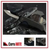 3.75" mini pocket knife (mirror polished blade with Carbon Fiber/stainless steel liner handle)