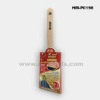 3"(76mm)LONG BEECH WOOD HANDLE PAINT BRUSH