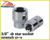 3/8"dr star socket wrench cr-v