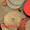 3''(80mm) Nanomaterial Wet Diamond Polishing Pads for Extremely Long Life and High Efficiency Polishing Stone---STFP