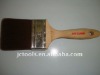 3'' Black Bristle and Beech Handle Paint Brush