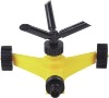 3-arm rotary sprinkler with plastic wheel base